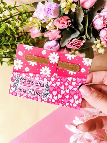 Mini Lixa de Unha Personalizado - Dia das Mães