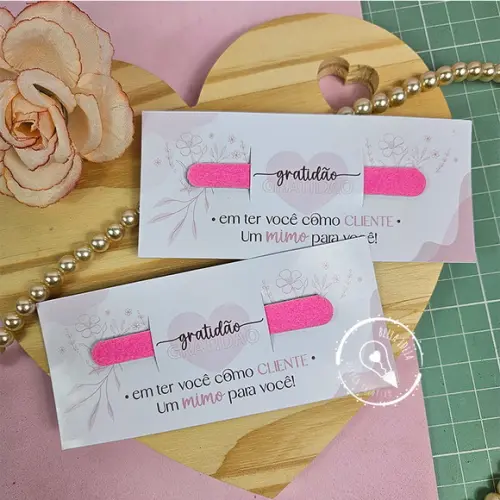 Mini Lixa de Unha Personalizado - Dia das Mulheres