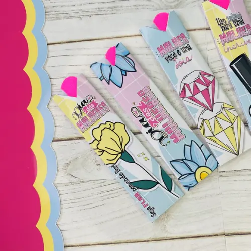Mini Lixa de Unha Personalizado - Dia das Mulheres