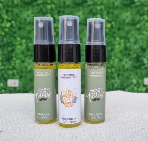 Perfume Automotivo Personalizado para Carro Dia dos Pais