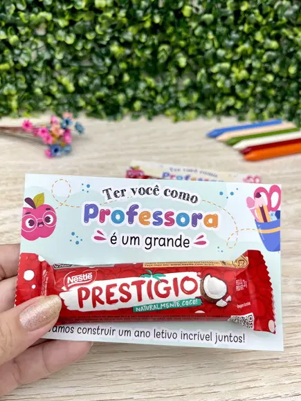 Prestigio Personalizadas com Cartão - Volta as Aulas