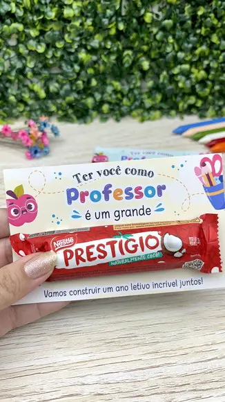 Prestigio Personalizadas com Cartão - Volta as Aulas