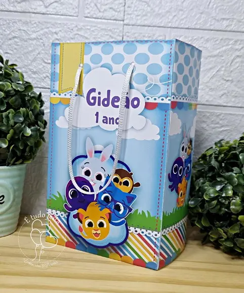 Sacolinha Personalizada - Bolofofos Menino