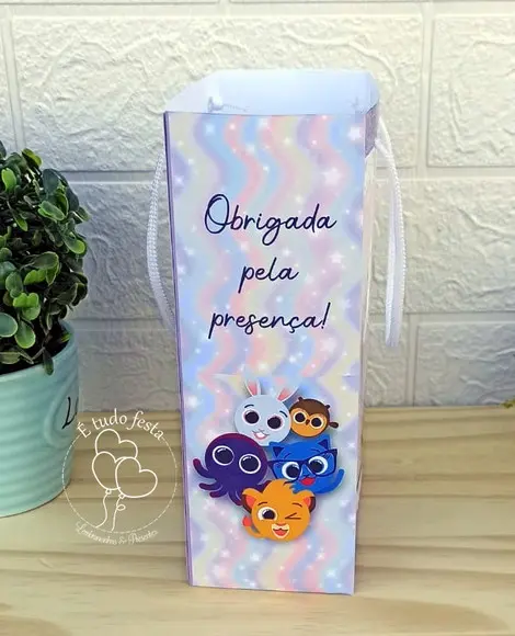 Sacolinha Personalizada - Bolofofos Menina