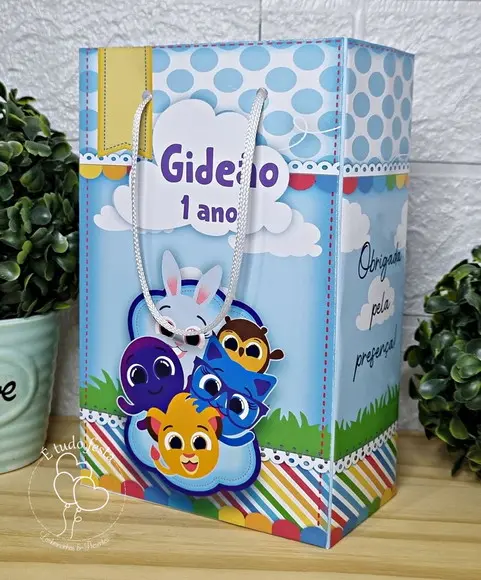 Sacolinha Personalizada - Bolofofos Menino