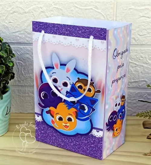 Sacolinha Personalizada - Bolofofos Menina