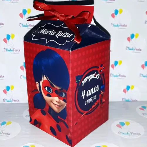 Caixinha de milk Ladybug - Miraculous