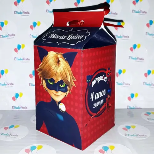 Caixinha de milk Ladybug - Miraculous