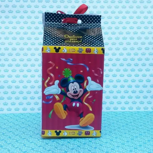 Caixinha de Milk personalizada - Mickey Mouse
