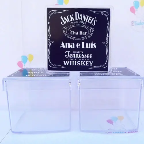 Caixinha personalizada Jack Daniel's Whiskey