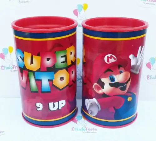 Cofrinho personalizado - Super Mário