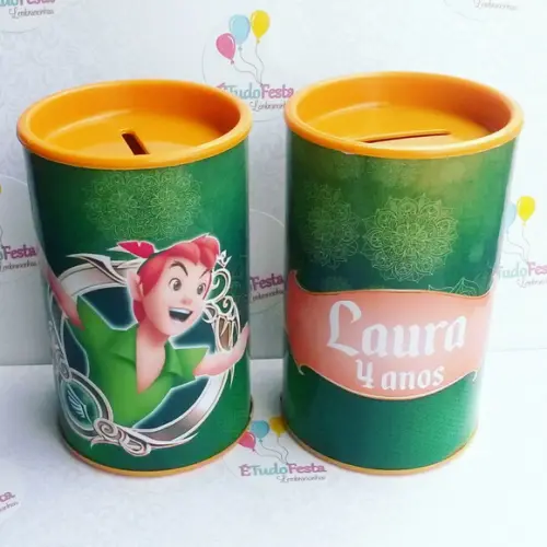 Cofrinho personalizado - Peter Pan