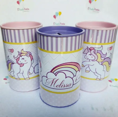 Cofrinho personalizado Unicórnio