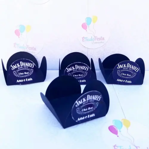 Forminha para doces Jack Daniel's