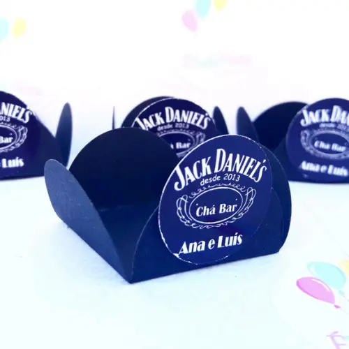 Forminha para doces Jack Daniel's