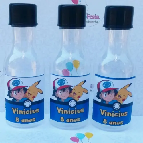 Garrafinha personalizada - Pokemon
