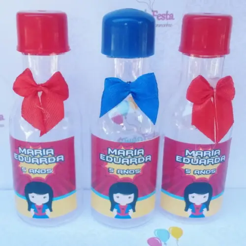 Garrafinha personalizada - Menina Aranha / Spidergirl