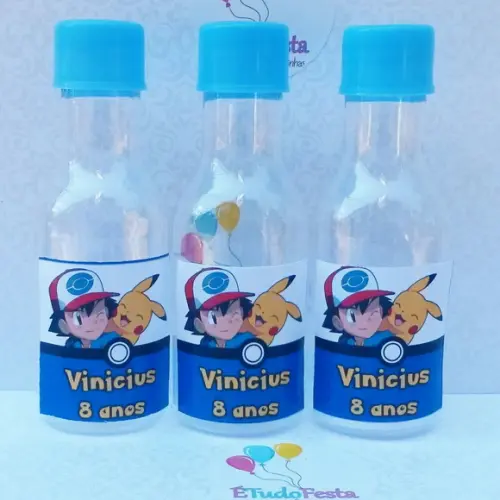 Garrafinha personalizada - Pokemon