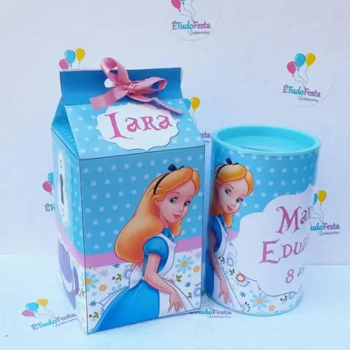 Kit festa infantil - Alice no Pais das Maravilhas
