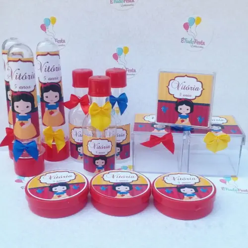 Kit festa infantil - Branca de Neve Baby