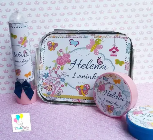 Kit festa infantil Borboletas/Jardim