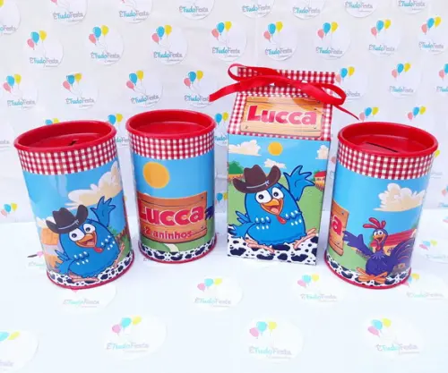 Kit festa infantil Galinha Pintadinha fazendeira