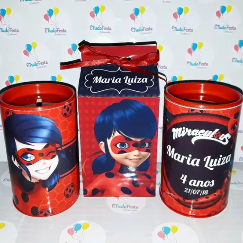 Kit festa infantil Ladybug - Miraculous