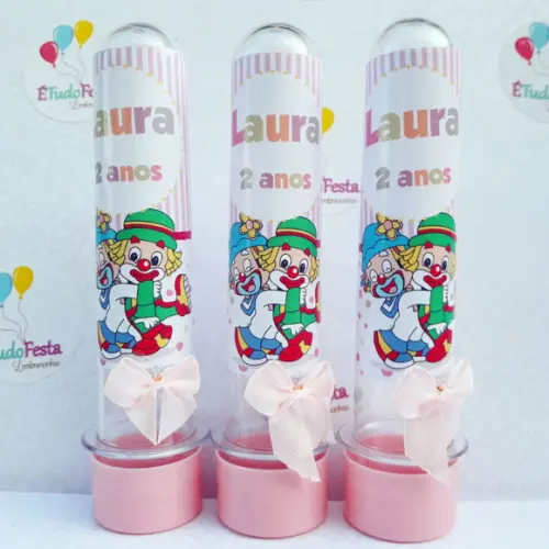 Kit festa infantil Patati Patatá - Rosa