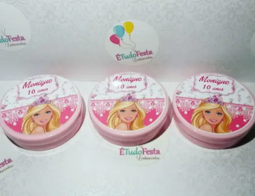 Kit festa infantil personalizado - Barbie