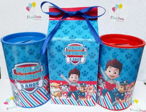 Kit festa infantil personalizada - Patrulha canina