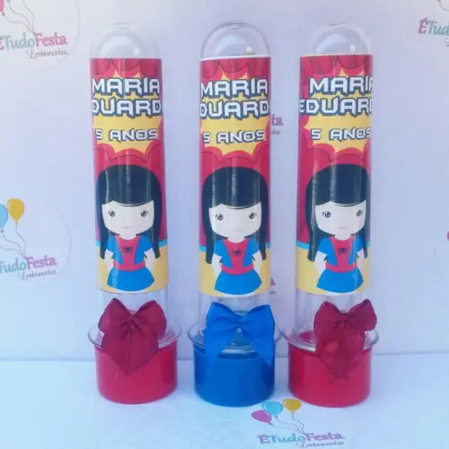 Kit festa infantil personalizado - Menina aranha / Spiderman