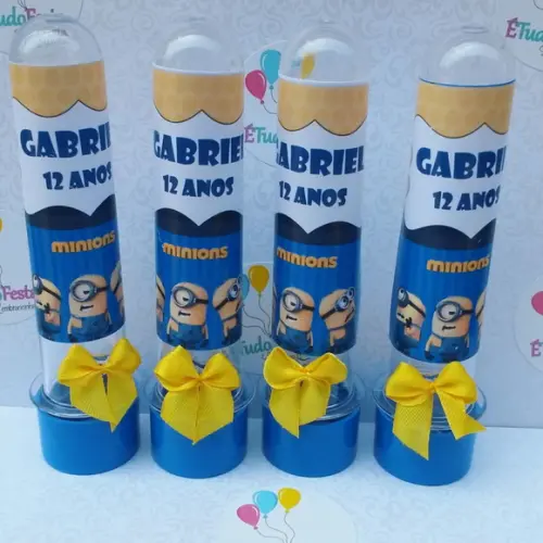 Kit festa infantil personalizado - Minions