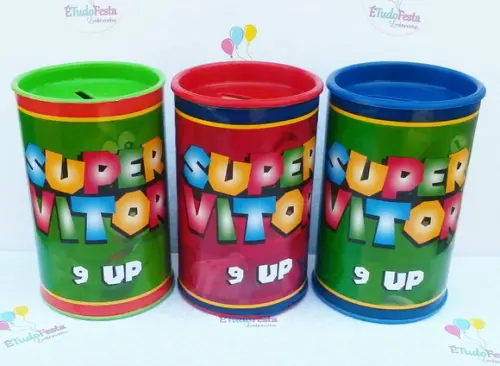 Kit festa infantil personalizado - Super Mário
