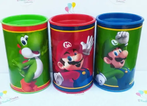 Kit festa infantil personalizado - Super Mário