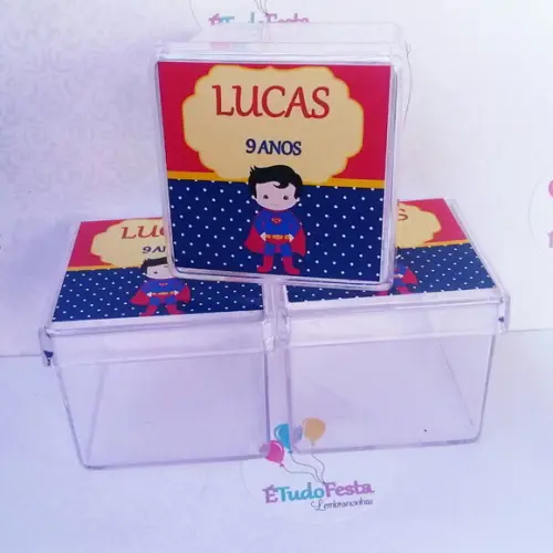 Kit festa infantil personalizado - Superman cute