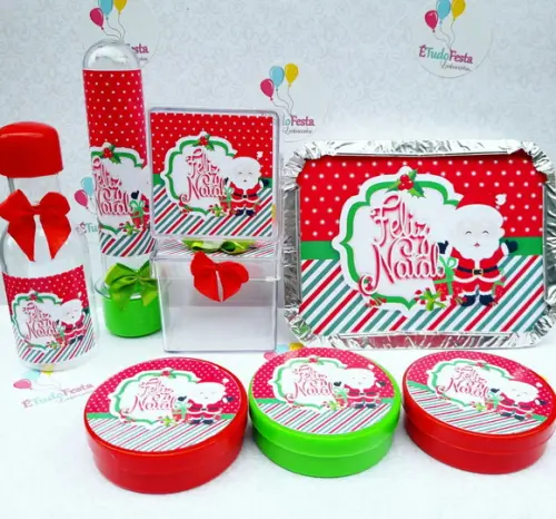 Kit lembrancinhas de Natal