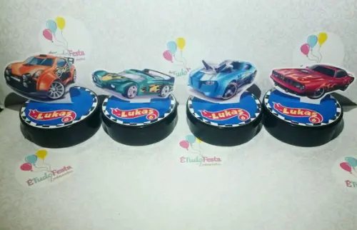 Latinha 3d personalizada Hot Wheels