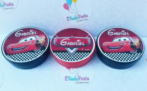 Latinha personalizada - Carros (Disney)