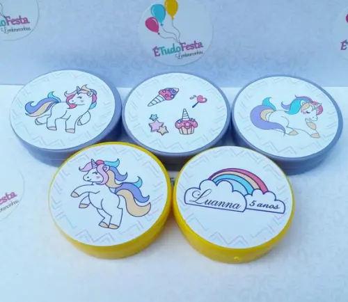Latinha personalizada - Unicórnio