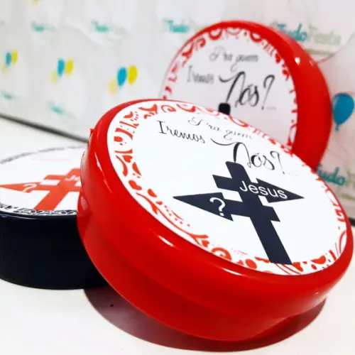 Latinha personalizada congresso de jovens
