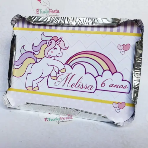 Marmitinha personalizada Unicórnio