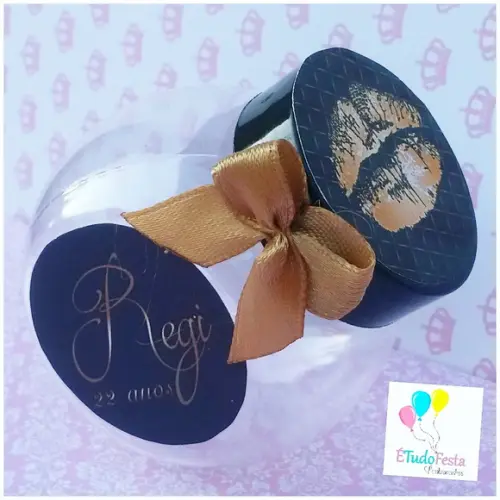 Mini baleiro personalizado - Gossip Girl
