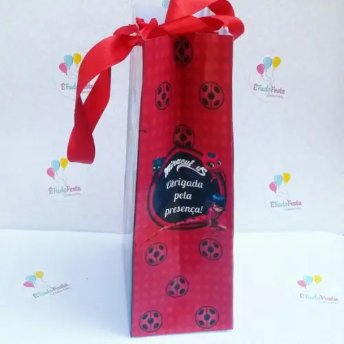 Sacola personalizada - Miraculous / ladybug