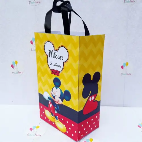 Sacolinha Mickey Mouse personalizada