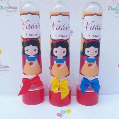 Tubete personalizado - Branca de Neve Baby