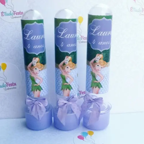 Tubete personalizado - Sininho / Tinker bell