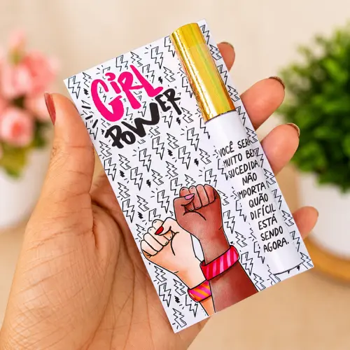 Lip Gloss Labial Personalizado para Empresas Dia da Mulher