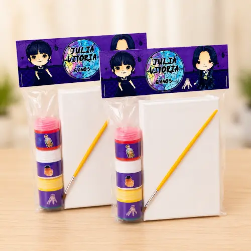 Kit Pintura em Tela - Wandinha