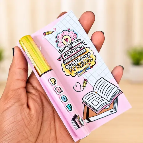 Lip Gloss Labial Personalizado Dia dos Professores