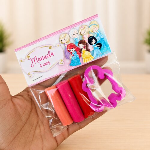 Mini Massinha Personalizada - Princesas